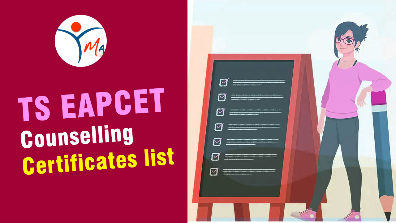 TS EAPCET Counselling Certificates List