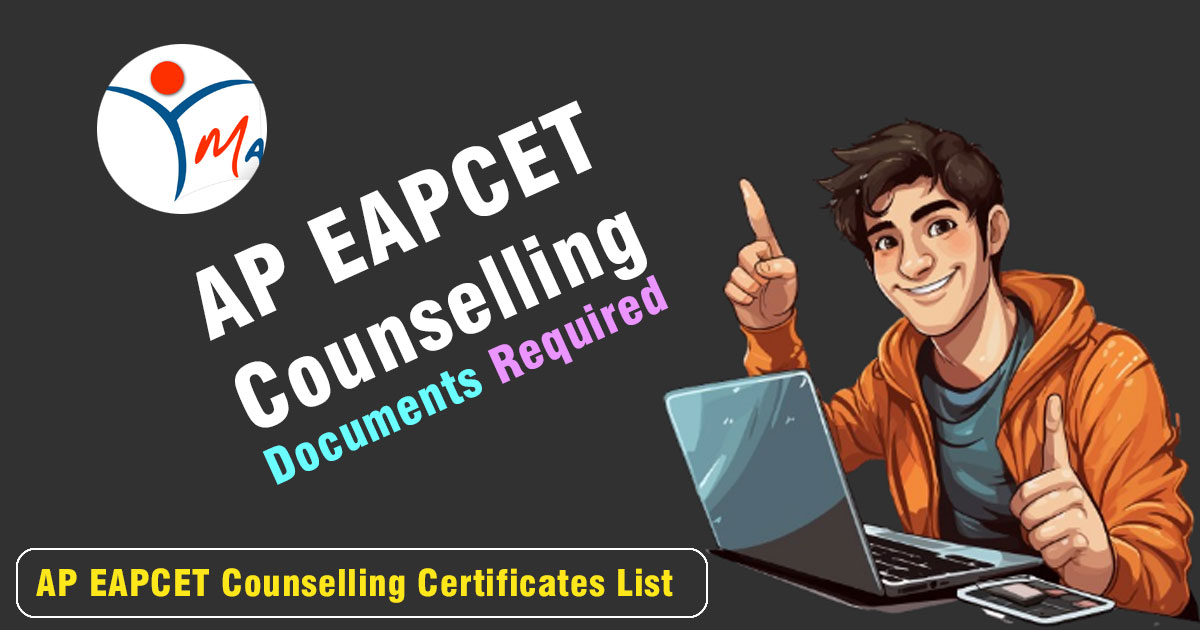 AP EAPCET Counselling 2025: Required Documents & Certificate List