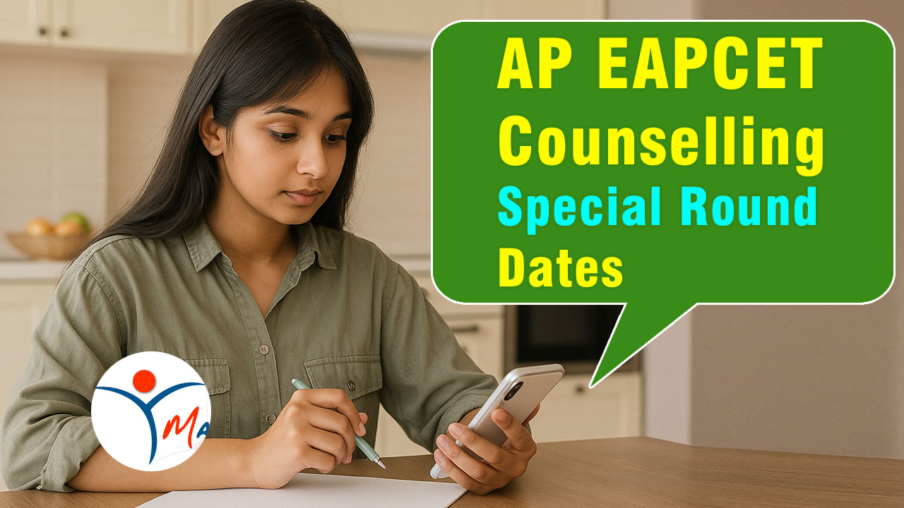 AP EAPCET Special Round Counselling 2025