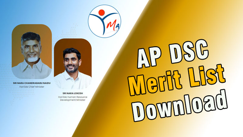 AP DSC Merit List 2025 Pdf Download